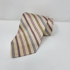 Jos. A. Bank striped silk necktie Multicolor